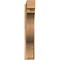 Ekena Millwork Funston Block Rough Sawn Outlooker, Western Red Cedar, 8"W x 38"D x 46"H OUT08X38X46FST05RWR - alternate 3